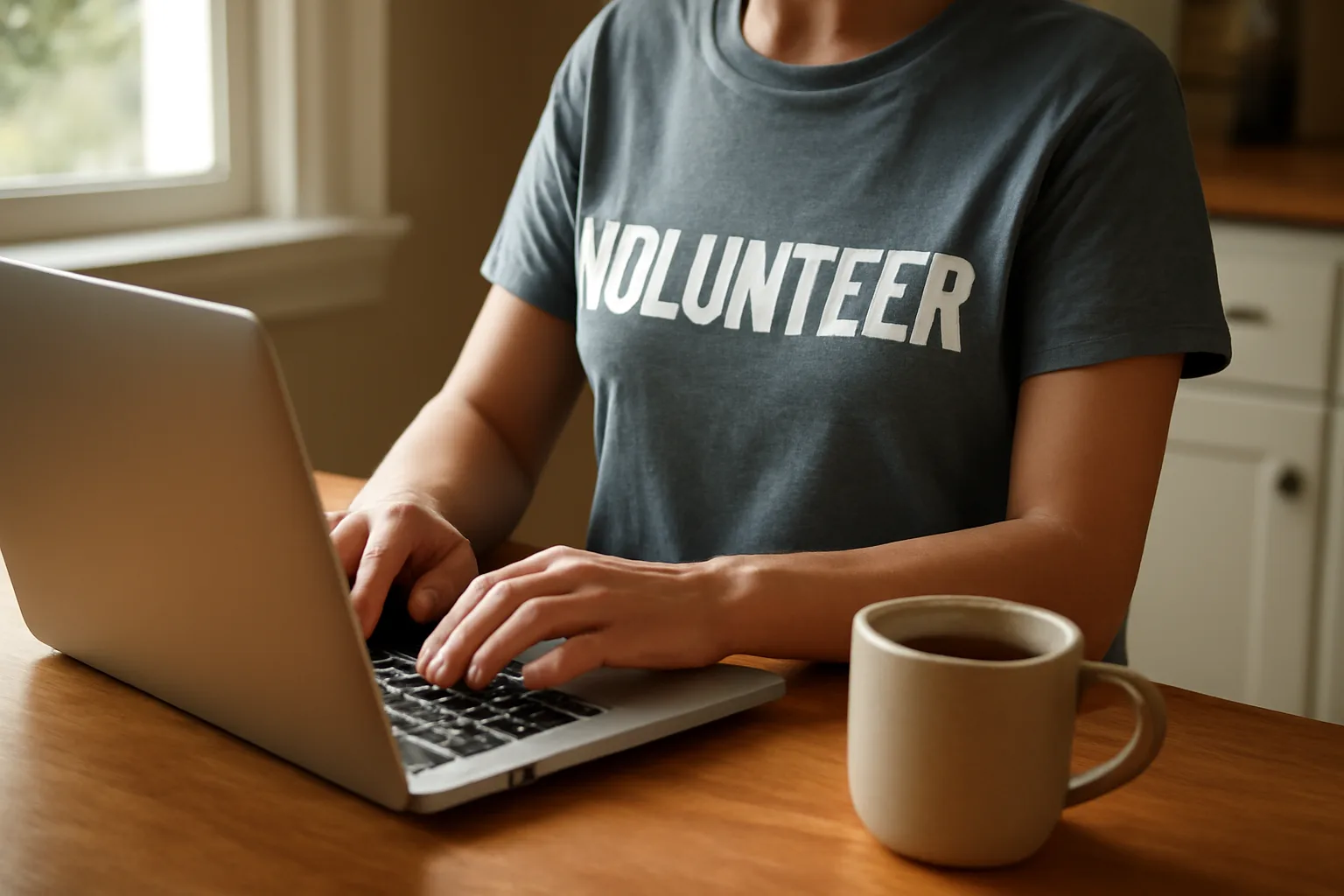 Volunteer treasurer filing Form 990-N online at home